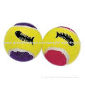 New Hot, Pet Tennis Rubber Dog and Cat Chews Bounce Toy Ball, Various Colors and Logos are Available